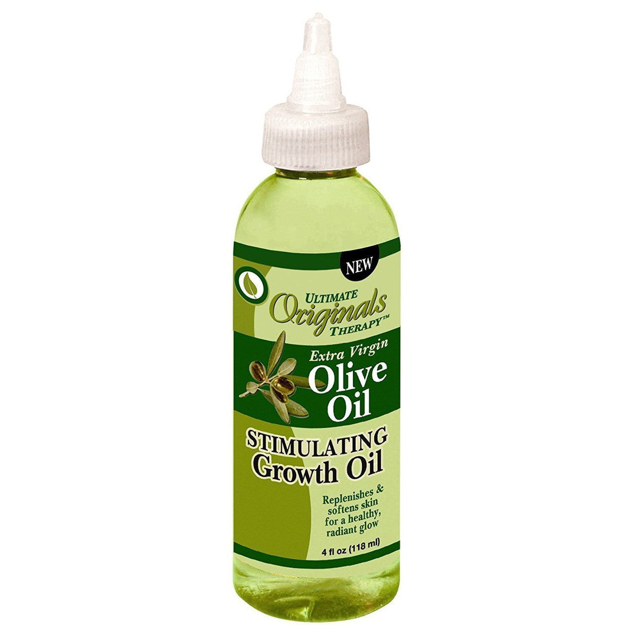 Ultimate Originals Extra Virgin Olive Oil Stimulate Growth Oil, 4 Oz